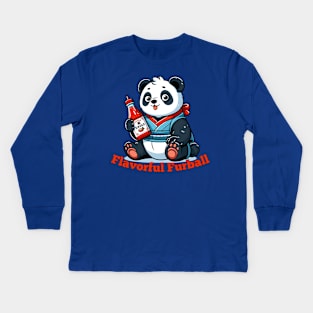 Hot sauce panda Kids Long Sleeve T-Shirt